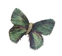 Elegant Butterfly Brooch with Embroidered for Women Ancient Styles Suit and Scarf Decoration Clothing Accessory Embroidered Corsage