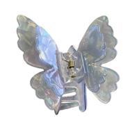 Elegant Butterfly Hair Clip Female Colorful Jaw Clip Girl Daily Wear Hair Claw Elegant Wedding Hair Styling Accessories