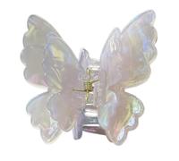 Elegant Butterfly Hair Clip Female Colorful Jaw Clip Girl Daily Wear Hair Claw Elegant Wedding Hair Styling Accessories