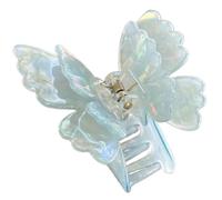 Elegant Butterfly Hair Clip Female Colorful Jaw Clip Girl Daily Wear Hair Claw Elegant Wedding Hair Styling Accessories