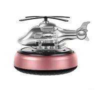 Elegant Car Perfume with Automatic Rotation Infuse Your Vehicle with Enchanting Rose Fragrance (Pink)
