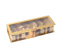 Elegant Cardboard Flower Box In Alternative Color With Mom Letter For Mother's Day Chocolate And Candy Arrangement