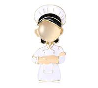Elegant Cartoon Cook Brooch Corsage Pin for Most Ages to Express Personality or Give As Unique Present Simple Badge Pin