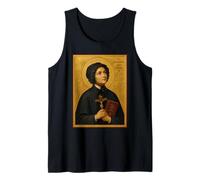 Elegant Catholic Icon of Saint Elizabeth Ann Seton Tank Top