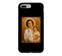 Elegant Catholic Icon of Saint Gianna Beretta Molla Case for iPhone 7 Plus/8 Plus