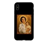 Elegant Catholic Icon of Saint Gianna Beretta Molla Case for iPhone XS Max