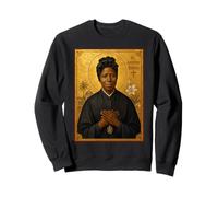 Elegant Catholic Icon of Saint Josephine Bakhita Sweatshirt