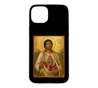 Elegant Catholic Icon of Saint Juan Diego Case for iPhone 15 Plus