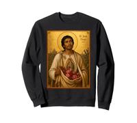 Elegant Catholic Icon of Saint Juan Diego Sweatshirt
