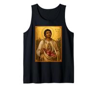 Elegant Catholic Icon of Saint Juan Diego Tank Top