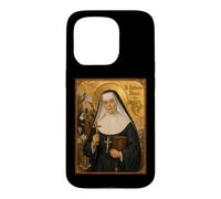 Elegant Catholic Icon of Saint Katharine Drexel Case for iPhone 15 Pro