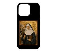 Elegant Catholic Icon of Saint Katharine Drexel Case for iPhone 15 Pro Max