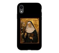 Elegant Catholic Icon of Saint Katharine Drexel Case for iPhone XR