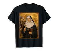 Elegant Catholic Icon of Saint Katharine Drexel T-Shirt