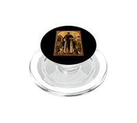Elegant Catholic Icon of Saint Martin de Porres PopSockets PopGrip for MagSafe
