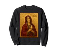 Elegant Catholic Icon of Saint Mary Magdalene Sweatshirt