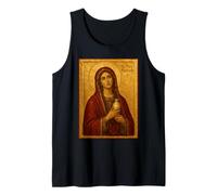Elegant Catholic Icon of Saint Mary Magdalene Tank Top