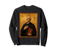 Elegant Catholic Icon of Saint Philip Neri Sweatshirt