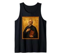 Elegant Catholic Icon of Saint Philip Neri Tank Top