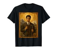 Elegant Catholic Icon of Saint Pier Giorgio Frassati T-Shirt