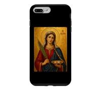 Elegant Catholic Icon of St. Agatha Case for iPhone 7 Plus/8 Plus