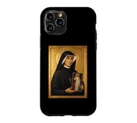 Elegant Catholic Icon of St Faustina Case for iPhone 11 Pro