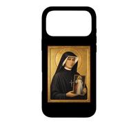 Elegant Catholic Icon of St Faustina Case for iPhone 17 Pro Max