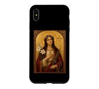 Elegant Catholic Icon of St. Philomena Case for iPhone XS Max