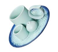 Elegant Ceramic Incenses Burners Holders with Handle Incenses Burning Tray For Meditations Practical Home Decoration
