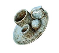 Elegant Ceramic Incenses Burners Holders with Handle Incenses Burning Tray For Meditations Practical Home Decoration