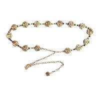 Elegant Chain Belt Metallic Rose Flower Waist Chain Belt Decorative Dress Party Waist Decors Female Body Jewelry Belly Waistband