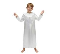 Elegant Children Dress Party Fairy Tale Cosplay Pretend Play Costume #D White