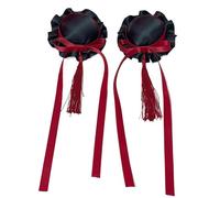 Elegant Chinese Culture Hair Buns Covers With Butterfly Clip For Women Hairpieces Party YRetro Fashion Accessory
