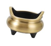 Elegant Chinese Incense Burner 3 Legs Base and Handle Holder for Home Decoration