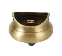 Elegant Chinese Incense Burner 3 Legs Base and Handle Holder for Home Decoration