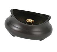Elegant Chinese Incense Burner 3 Legs Base and Handle Holder for Home Decoration