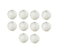 Elegant Christmas Baubles 10Pieces Set Of Shatterproof Glittering Sequins Pendant Ornaments Festival Tree Hanging Decors Sequins Christmas Balls