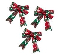 Elegant Christmas Bowknot Decorations for Cupboards Vibrant Choice of Colours Party Decoration for Home Parties