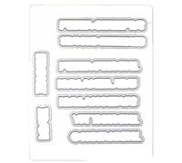 Elegant Christmas Dies for Card Making HAPPY HOLIDAYS,HAPPY NEW YEAR,MERRY & BRIGHT,MERRY CHRISTMAS,and SEASON'S GREETINGS Alphabets Metal Cutting Dies for DIY Scrapbooking Paper Crafting Arts Crafts