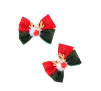Elegant Christmas Reindeer Hair Clips With Comfortable Hair Ornament Pompoms Adds A Festive Touch To Any Hairstyle