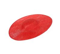 Elegant Cinnamar Charmer Base Milinary Bonnet Hat Base Party Hat Accessories Women Headwear Linen Hat Base