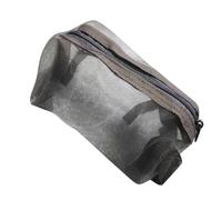 Elegant Clear Nylon Meshes Coin Purse Small Zippered Bag for Keys and Earphones with Large Capacity Organizers Pouches Soft Texture Bag