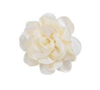 Elegant Cloth Flower Brooch Beautiful Fabric Flower Pin Fashionable Lapel Pin With Duckbill Clip Attachment Accessory