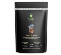 Elegant Coffee Sidikalang Arabica Coffee Beans 250g - Premium Indonesian Single-Origin Medium Roast Whole Bean Coffee with Rich Aroma and Bold Flavors - Freshly Sealed Bag for Maximum Flavor