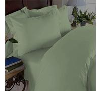 Elegant Comfort 1500 Premier - Wrinkle Resistant - Hotel Quality Ultra Soft Luxurious 4 pcs Bed Sheet Set, Deep Pocket Up to 16" - Many Size and Colors, Full, Green