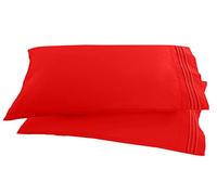 Elegant Comfort 1500 Thread Count Embroidered Egyptian Quality Luxurious Silky Soft HypoAllergenic WRINKLE & FADE RESISTANT 2-Piece Pillowcase