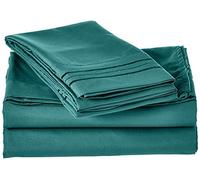 Elegant Comfort ® 1500 Thread Count - Wrinkle Resistant - Egyptian Quality Ultra Soft Luxurious 4 pcs Bed Sheet Set, Deep Pocket Up to 16" - Many Size and Colors, King, Turqouise
