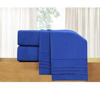 Elegant Comfort Luxury 4-Piece Bed Sheet Set - Luxury Bedding 1500 Premium Hotel Quality Microfiber, Wrinkle Resistant Cool & Breathable, Easy Elastic Fitted, Full, Imperial Blue