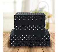 Elegant Comfort Luxury Soft Bed Sheets Polkadot Pattern 1500 Thread Count Percale Egyptian Quality Microfiber Softness Wrinkle and Fade Resistant (6-Piece) Bedding Set, Queen, Black