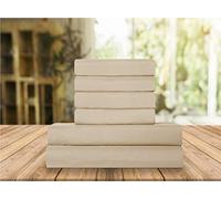 Elegant Comfort Luxury Soft Sheets 1500 Thread Count Percale Egyptian Grade Microfiber Softness Wrinkle & Fade Resistant (4 Piece) Bedding Set, 1 Double Bed, Linen Cream